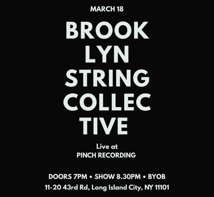 Brooklyn String Collective - Live at Pinch Recording